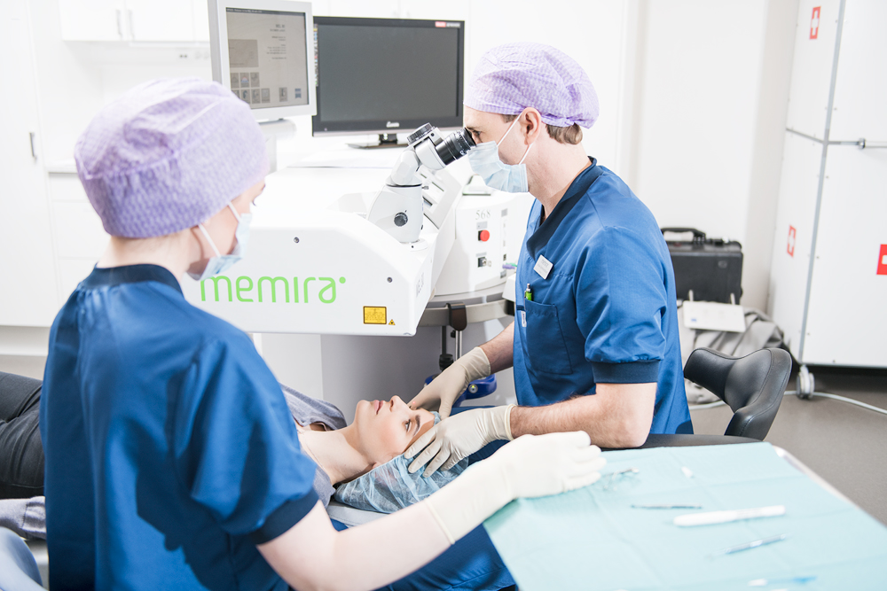 Nobelpriset 2018  för grunden till den mest smärtfria ögonlasermetoden